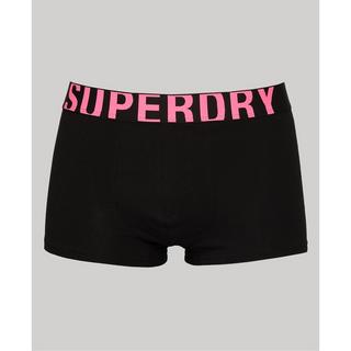 Superdry  boxer en coton bio uperdry dual logo (x2) 