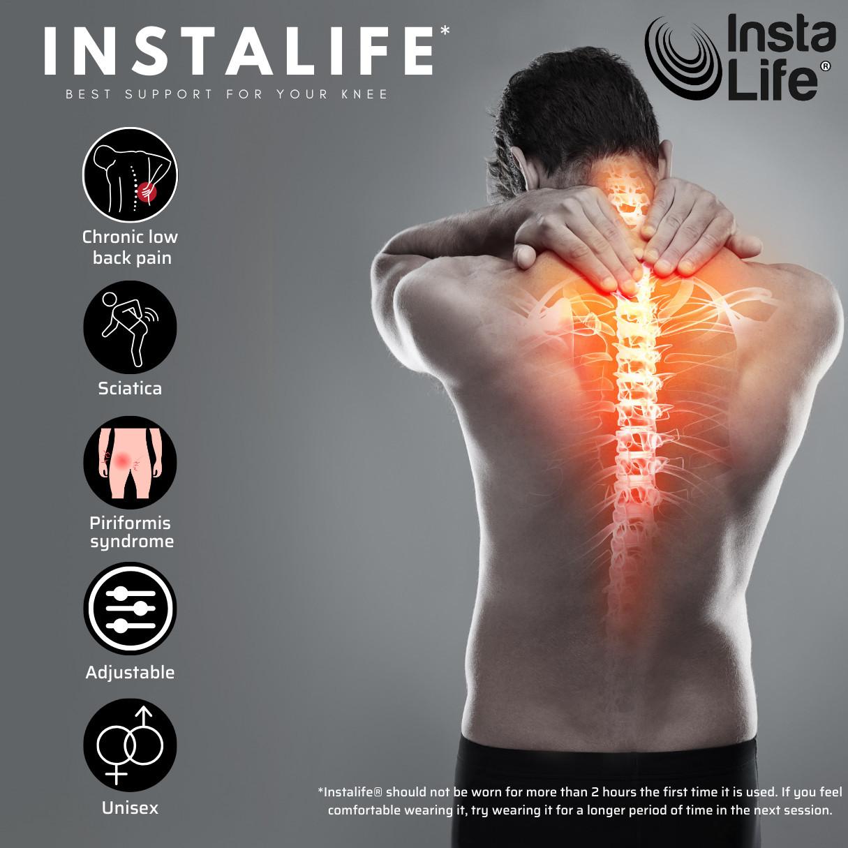 BEST DIRECT  InstaLife-Bendaggio agopressorio del ginocchio 