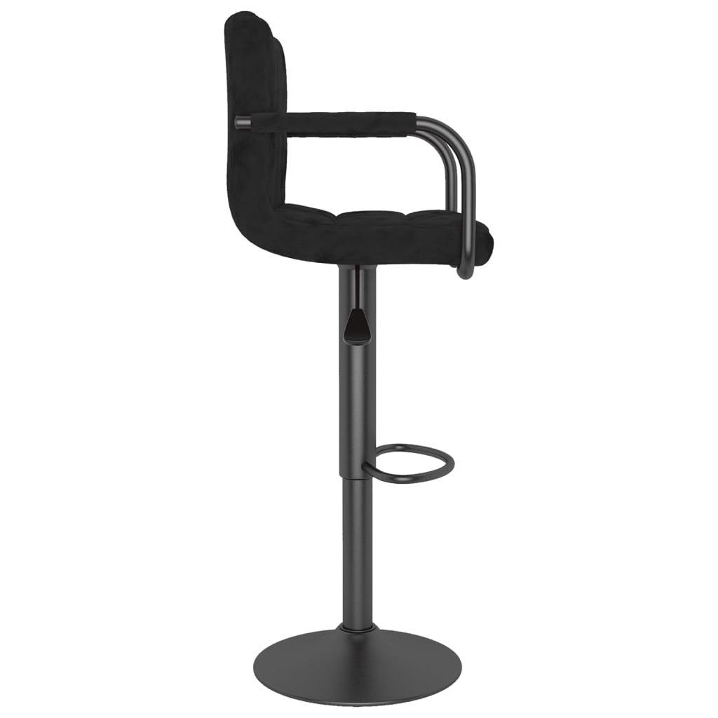 VidaXL Tabouret de bar velours  