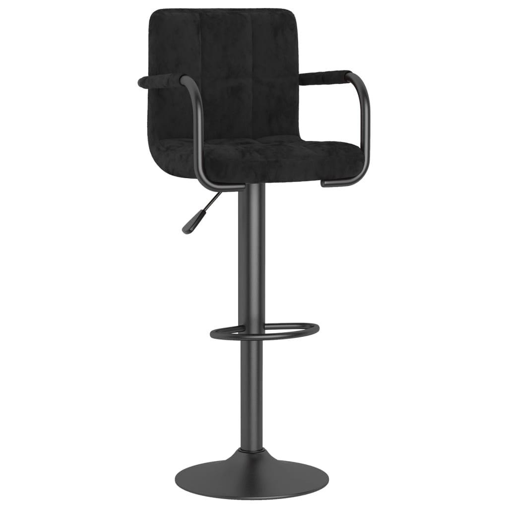 VidaXL Tabouret de bar velours  