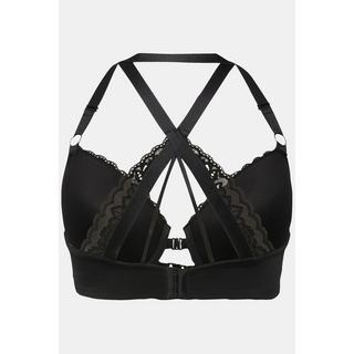 Ulla Popken  Reggiseno con ferretto, pizzo, coppe morbide, chiusura anteriore e coppa B-E 