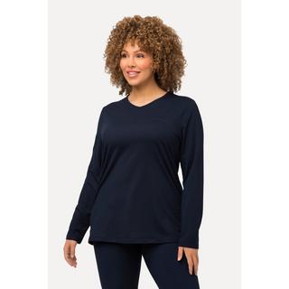 Ulla Popken  Ski-Funktionsshirt, schnelltrocknend, Loop, Langarm 