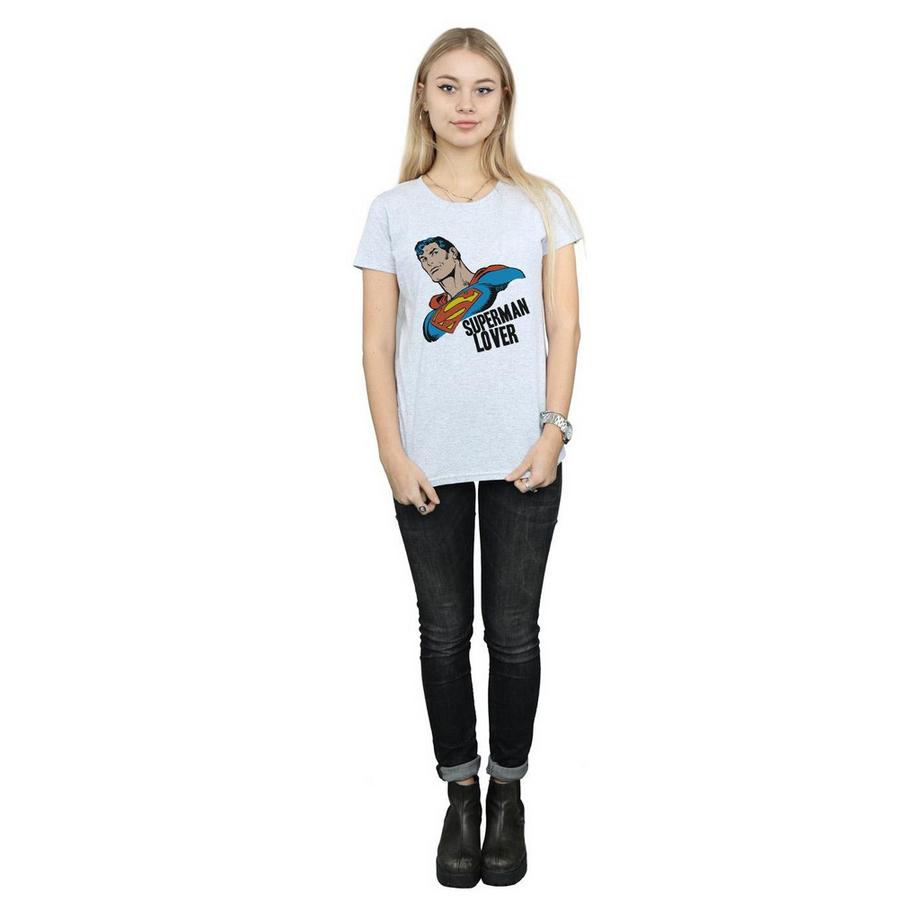 DC COMICS Superman Lover Bedrucktes T-Shirt  