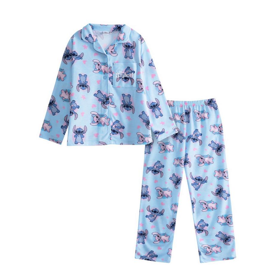 Schlafanzug Mit Langer Hose, Langärmlig