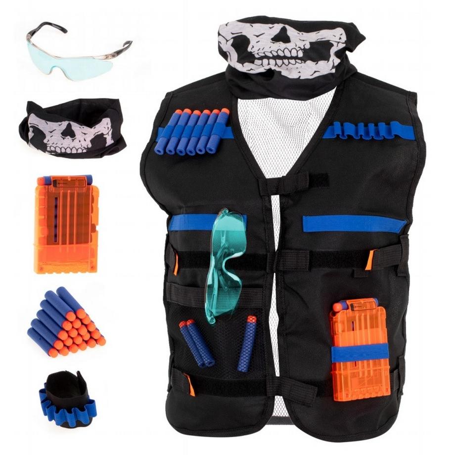Pricenet  Gilet accessoire tactique pour accessoires de lanceur NERF+ 