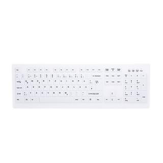Cherry  AK-C8100F-FU1-W/GE tastiera RF Wireless QWERTZ Tedesco Bianco 