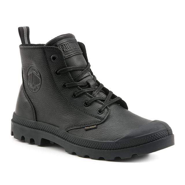 PALLADIUM  scarponcini in pelle con zip pampa hi ess 