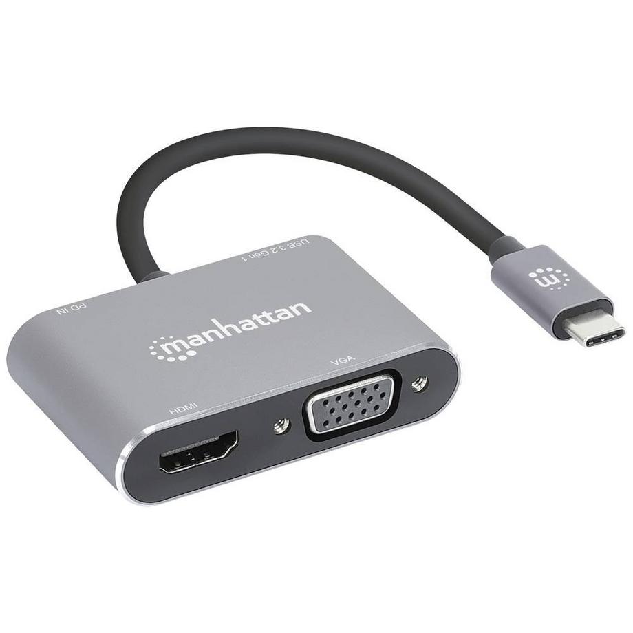 USB-C auf HDMI & VGA 4-in-1 Docking