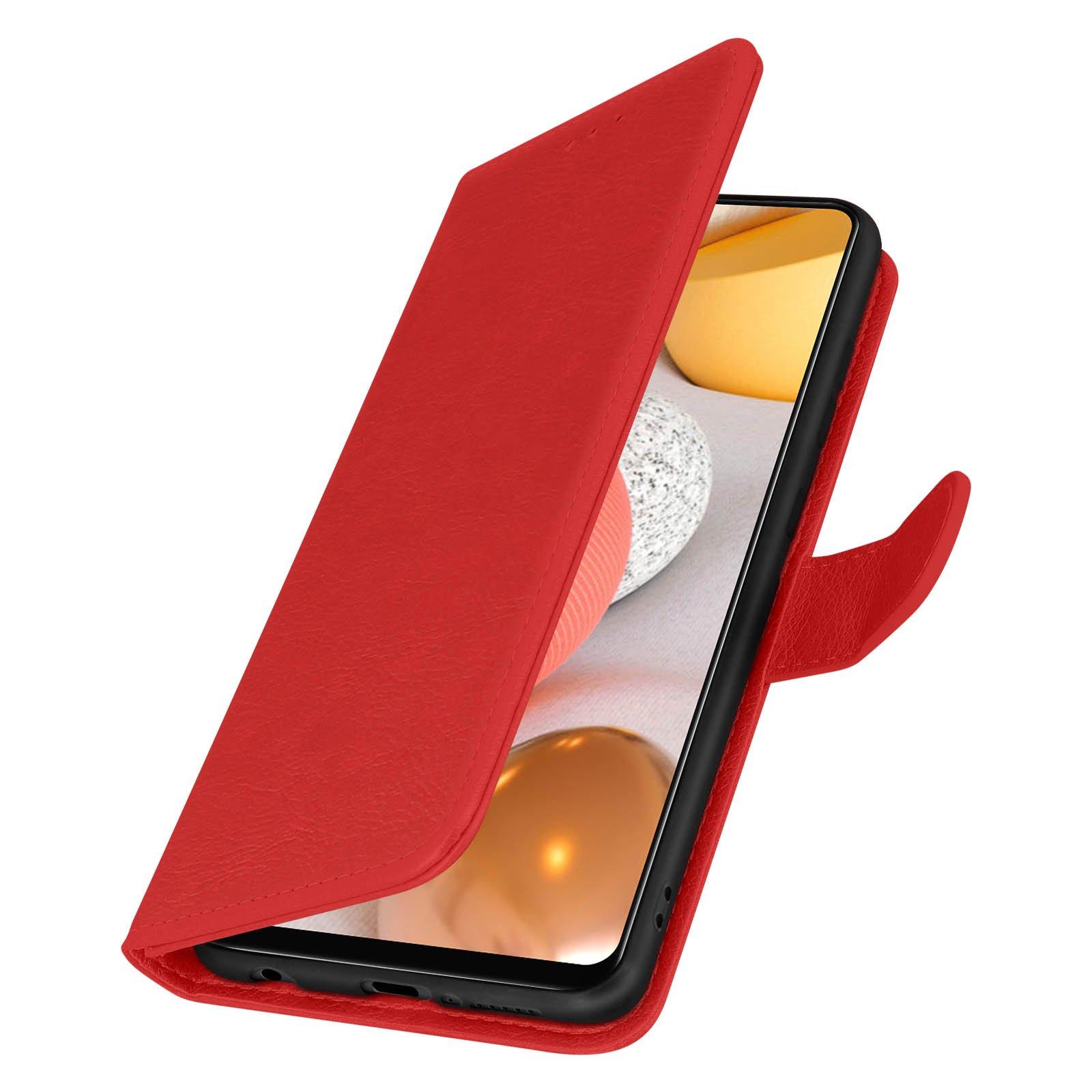 Image of Klappetui Galaxy A42 Rot