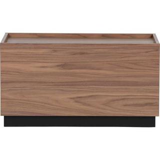 mutoni Table basse bloc pin noyer 40x82 (FSC)  