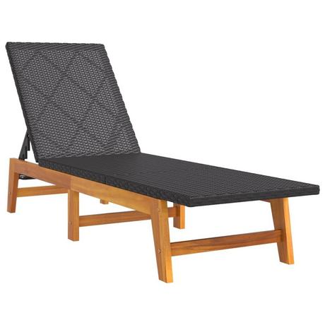 VidaXL Chaise longue bois  