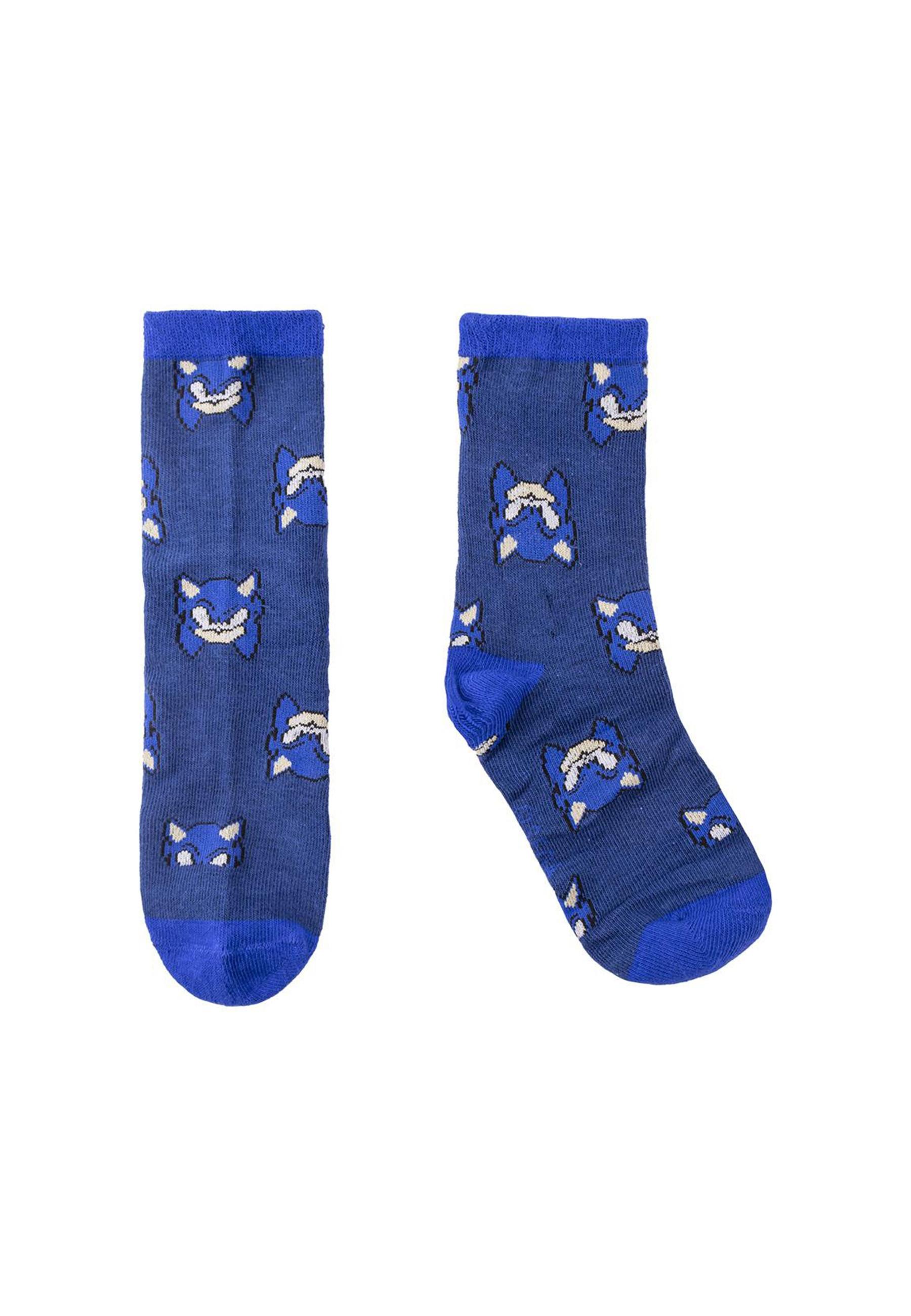 Disney  Lot de chaussettes 3 pièces Sonic 