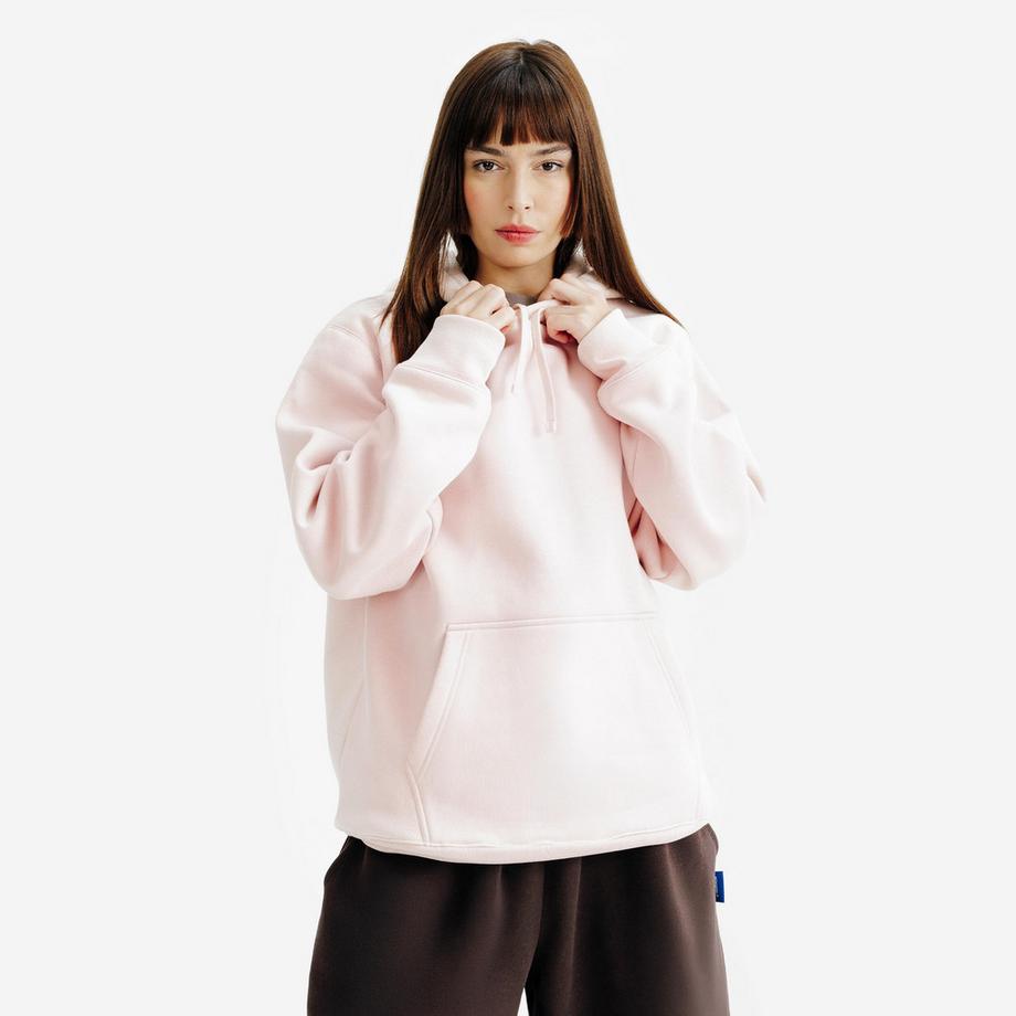 DECATHLON  Sweatshirt Unisex mit Kapuze Baumwolle 