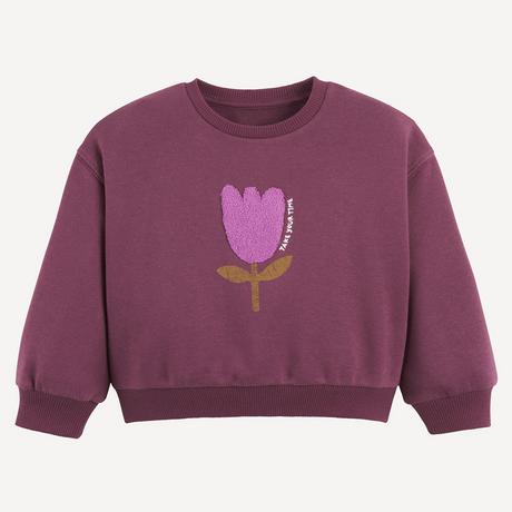 La Redoute Collections  Sweatshirt mit Rundhalsausschnitt aus Molton 