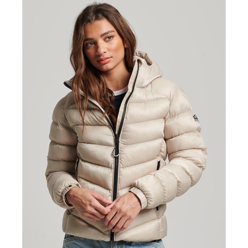 Superdry  daunenjacke mit kapuze, everest 