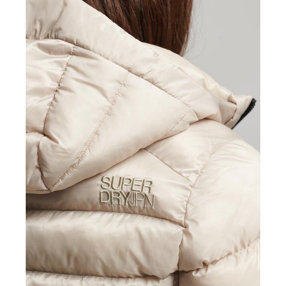 Superdry  daunenjacke mit kapuze, everest 