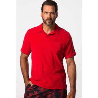 JP1880  Poloshirt, Halbarm, Frottee, Cuba-Kragen 