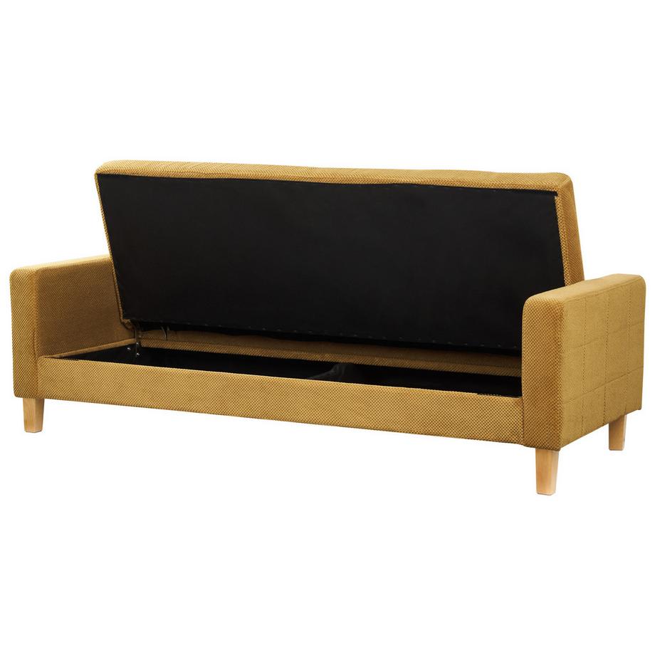Beliani Schlafsofa aus Stoff Retro VEHKOO  