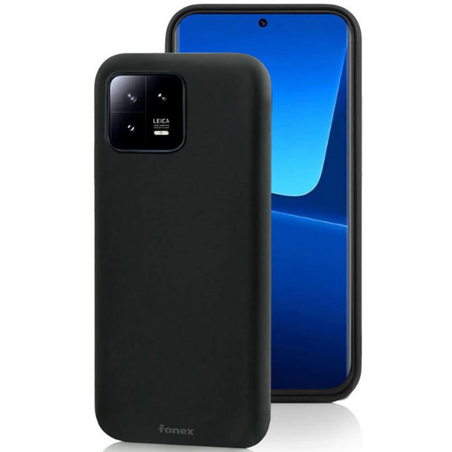 Fonex  Xiaomi 13 - Fonex coque en caoutchouc noir 