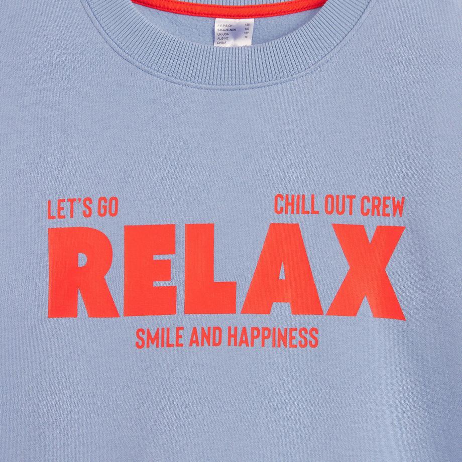 La Redoute Collections  Sweatshirt mit Rundhalsausschnitt aus Molton 