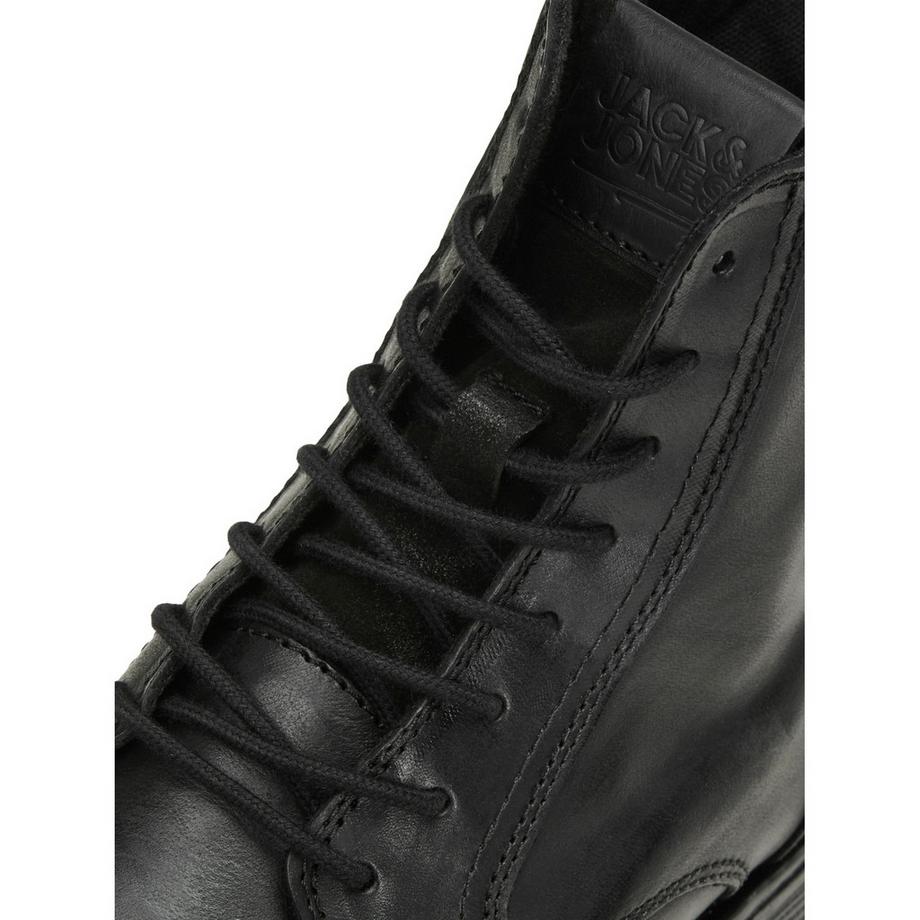 JACK & JONES Bottes en cuir Russel  