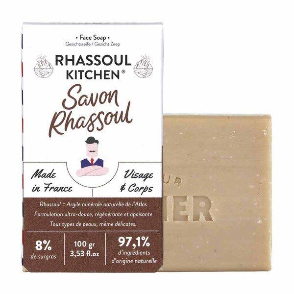 Image of Rhassoul Gesichts- & Körperseife Damen 100g
