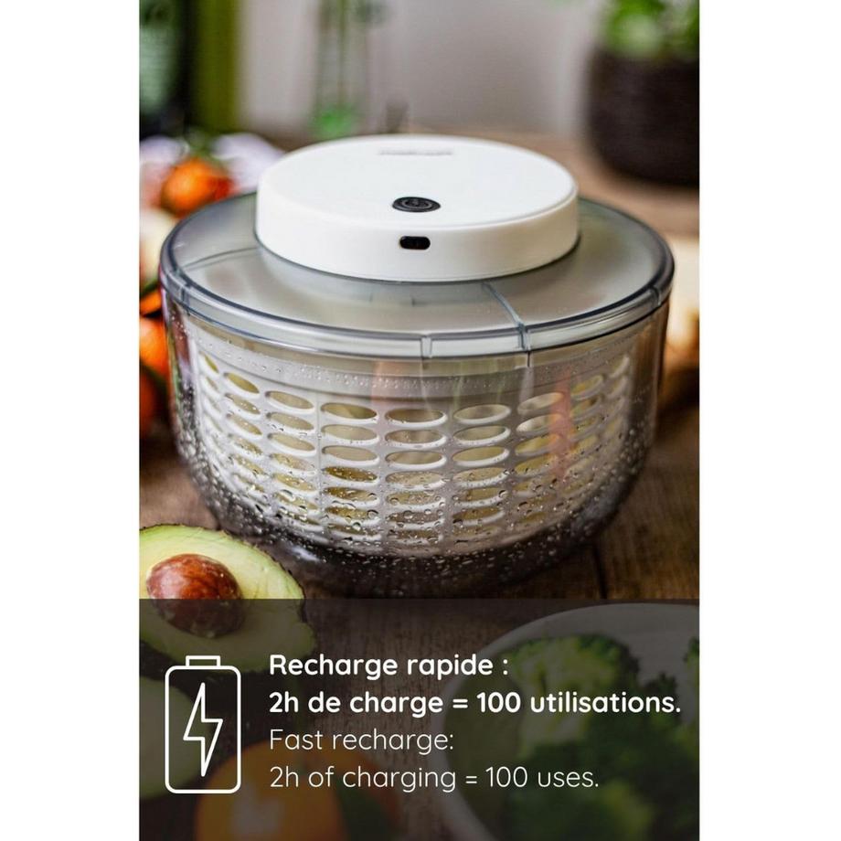 mastrad Elektrische Salatschleuder klein  