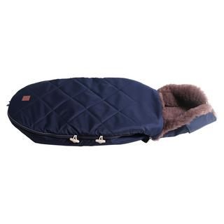 Kaiser  Lammfell Fusssack Toffee navy 
