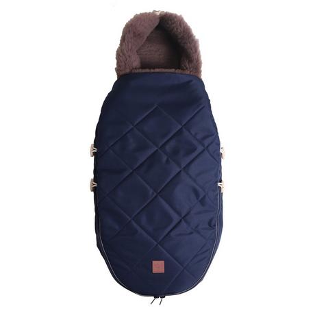 Kaiser  Lammfell Fusssack Toffee navy 