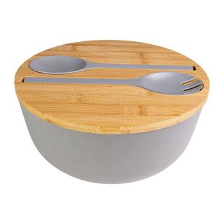 Intirilife Saladier avec couverts à salade  