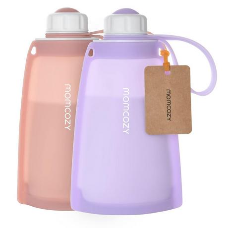 Momcozy  Sacs de conservation du lait en silicone 2 pcs 