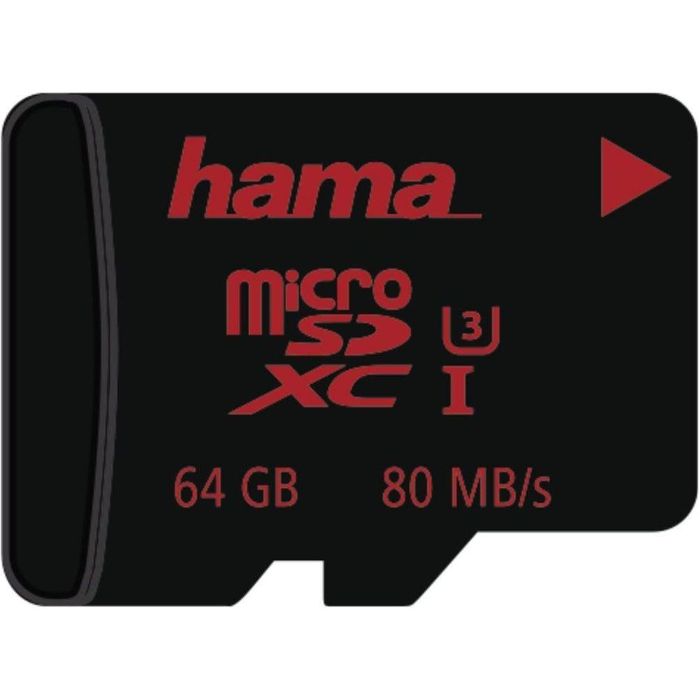 hama  Hama microSDXC 64GB UHS Classe 3 