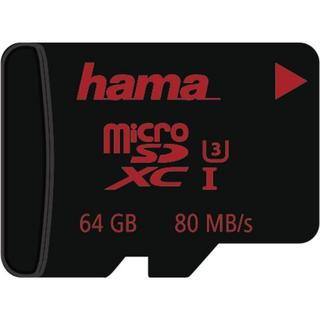hama  Hama microSDXC 64GB UHS Classe 3 