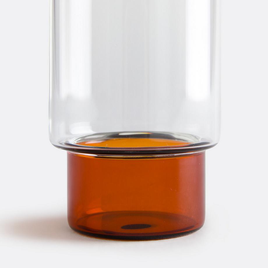 La Redoute Intérieurs Set mit 4 Gläsern aus farbigem Borosilikatglas  
