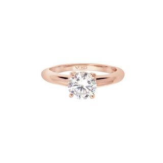 Elli  Bague Solitaire Avec Cristal De Zirconium 