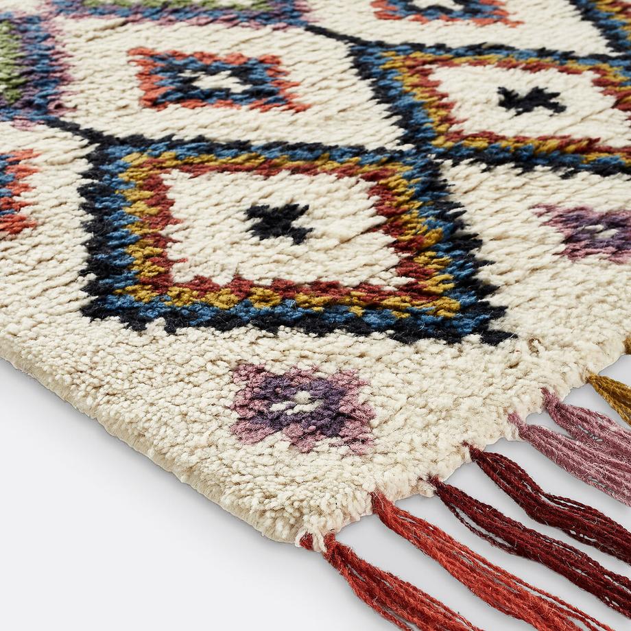 La Redoute Intérieurs Tapis style berbère en 100% laine  