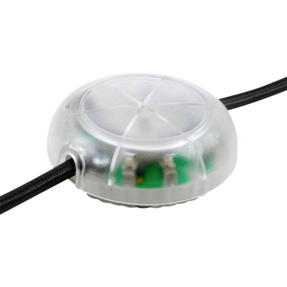 interBär interBär 8124-000.01 Dimmer varialuce per LED con interruttore  Trasparente 1 x Off / On Commutazione (min.) 5 W Potenza