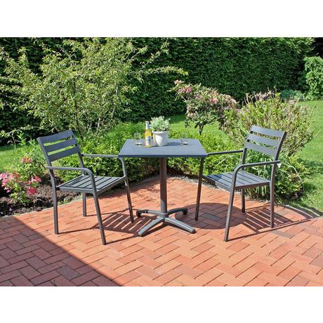 mutoni pleasure Garten Essgruppe Treviso Aluminium (3-tlg)  