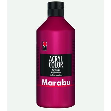 Marabu 12010075032 peinture acrylique 500 ml Rouge Tube