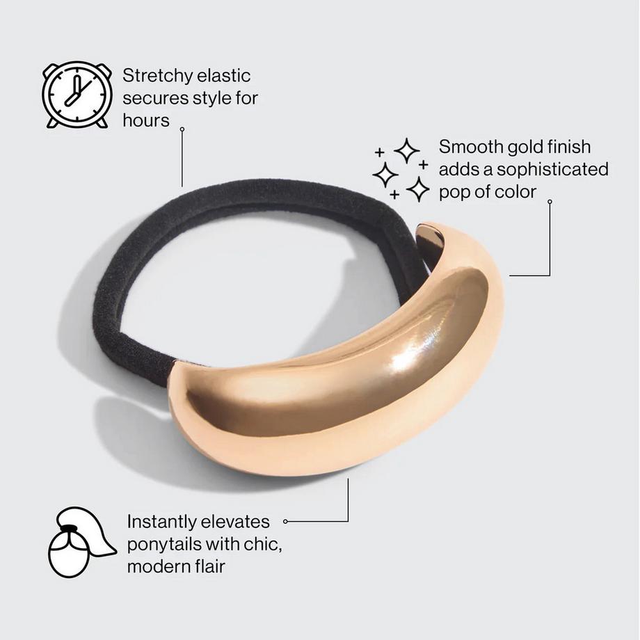 Kitsch  Haarband Metallwolke 