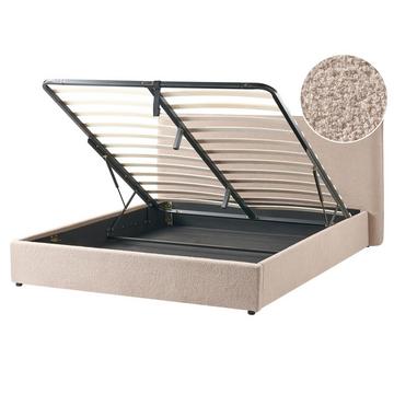 Letto contenitore en Bouclé Classico LAVAUR