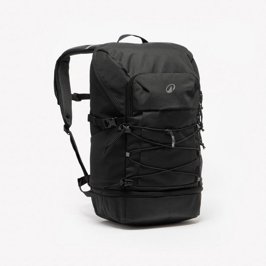 30-Liter-Wanderrucksack, Arpenaz 500 Schwarz