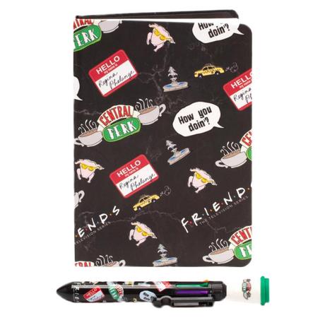 Friends Ensemble carnet A5 et stylo  