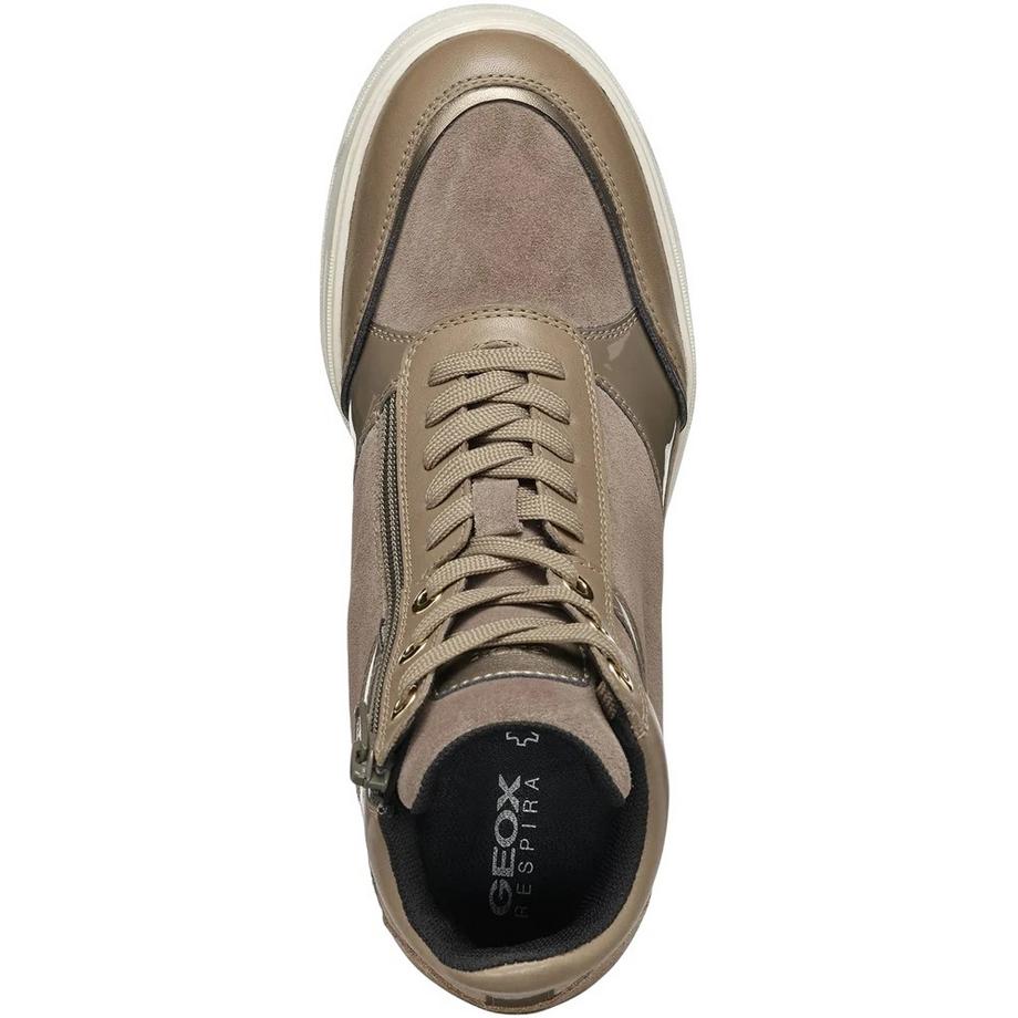GEOX Maurica Baskets Compensées en Daim  