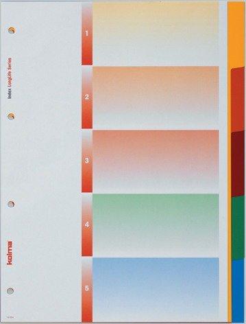 Image of Register Pvc A4 19.054.20 5-teilig Unisex