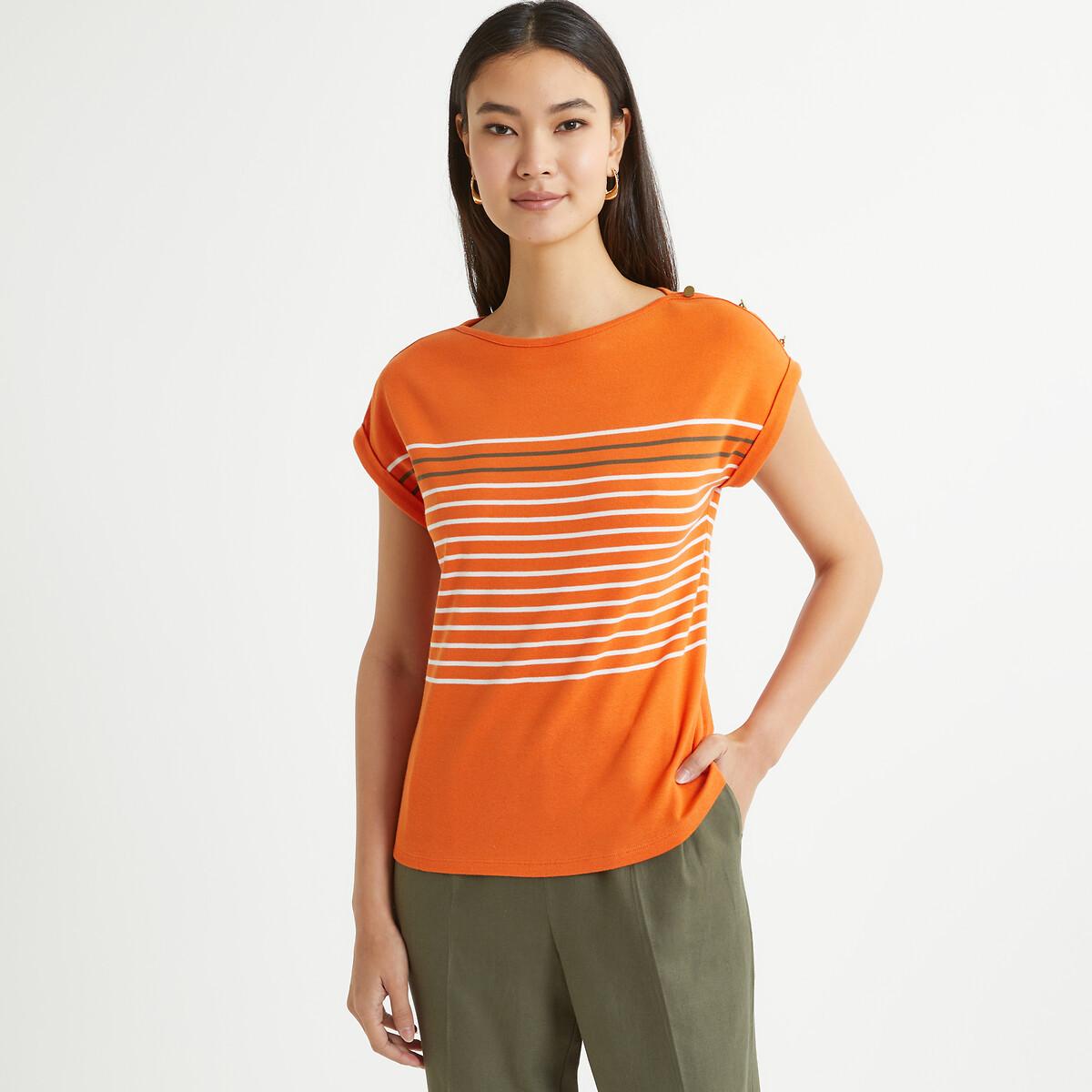 Image of Gestreiftes T-shirt Damen 46