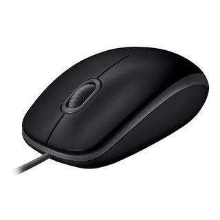 Logitech  B110 Silent Maus Beidhändig USB Typ-A Optisch 1000 DPI 