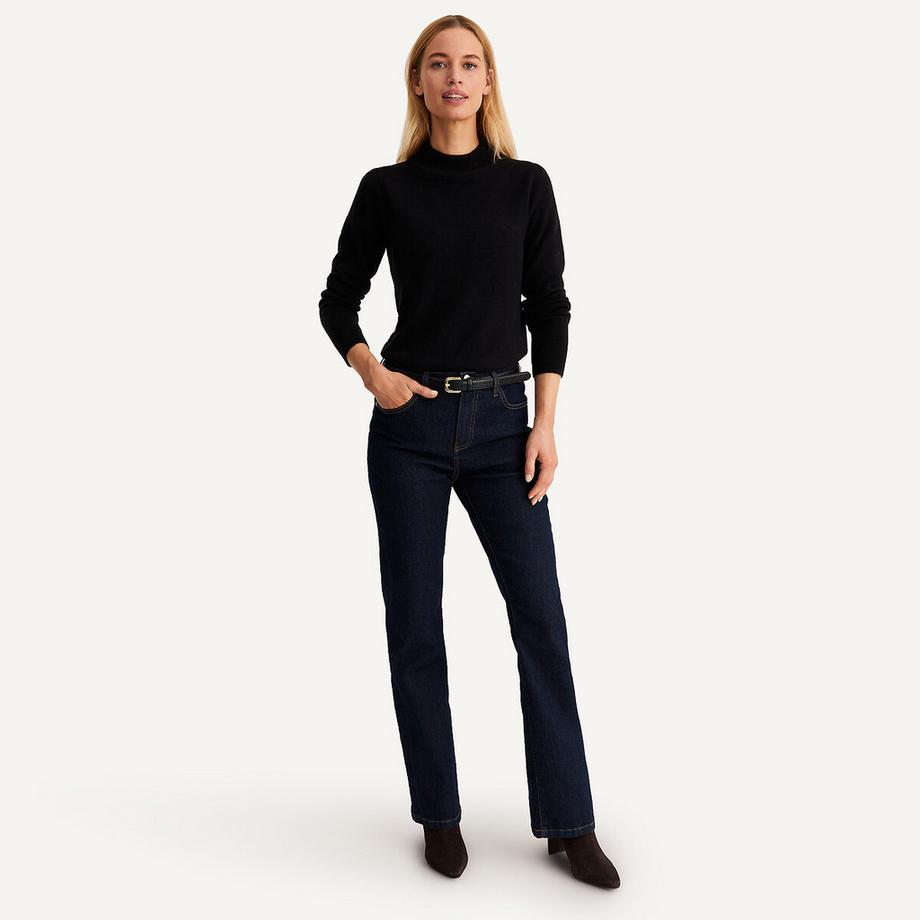 La Redoute Collections Pull col montant en maille douce  