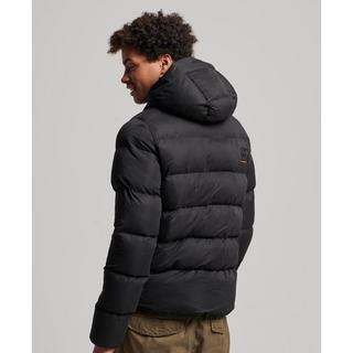 Superdry  sport-kapuzenjacke aus mikrofaser 