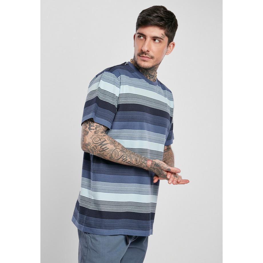 URBAN CLASSICS T-Shirt a Righe Maniche Corte  